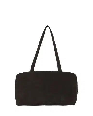 The Row Astra Bowling Shoulder Bag in Suede | Thumbnail 1 The Row Astra Bowling Shoulder Bag in Suede | Thumbnail 1