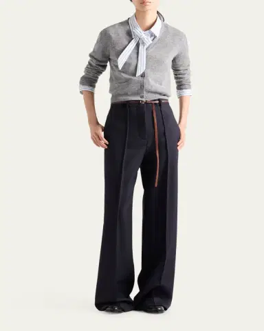 Prada Cashmere V-Neck Cardigan | Thumbnail 2 Prada Cashmere V-Neck Cardigan | Thumbnail 2