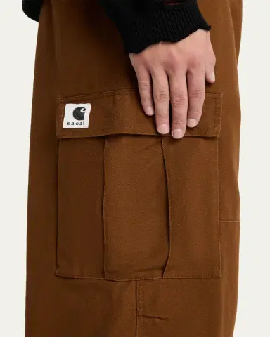 SACAI x CARHARTT WIP Men's Duck Denim Cargo Pants | Thumbnail 3 SACAI x CARHARTT WIP Men's Duck Denim Cargo Pants | Thumbnail 3