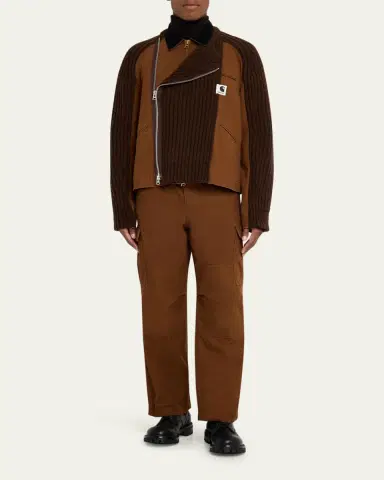 SACAI x CARHARTT WIP Men's Duck Denim Cargo Pants | Thumbnail 6 SACAI x CARHARTT WIP Men's Duck Denim Cargo Pants | Thumbnail 6