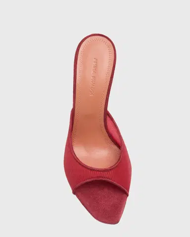 Amina Muaddi 95mm Alexa Mesh Mule Pumps | Thumbnail 6 Amina Muaddi 95mm Alexa Mesh Mule Pumps | Thumbnail 6