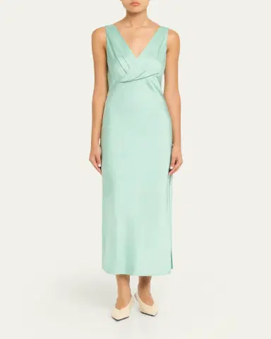 Jason Wu Collection Sleeveless Bias-Cut Crepe Satin Maxi Dress | Thumbnail 2 Jason Wu Collection Sleeveless Bias-Cut Crepe Satin Maxi Dress | Thumbnail 2