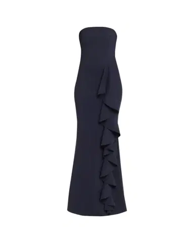 Chiara Boni La Petite Robe Risti Strapless Draped Mermaid Gown | Thumbnail 1 Chiara Boni La Petite Robe Risti Strapless Draped Mermaid Gown | Thumbnail 1