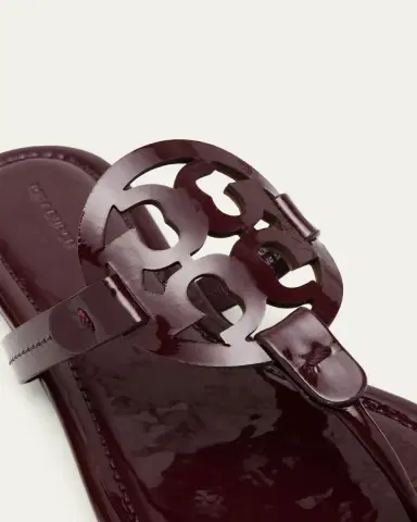 Tory Burch Miller Patent Leather Sandals | Thumbnail 5 Tory Burch Miller Patent Leather Sandals | Thumbnail 5