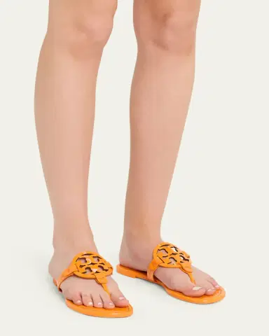 Tory Burch Miller Patent Leather Sandals | Thumbnail 6 Tory Burch Miller Patent Leather Sandals | Thumbnail 6