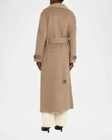 Proenza Schouler White Label Corey Splittable Wool Maxi Coat | Thumbnail 7 Proenza Schouler White Label Corey Splittable Wool Maxi Coat | Thumbnail 7