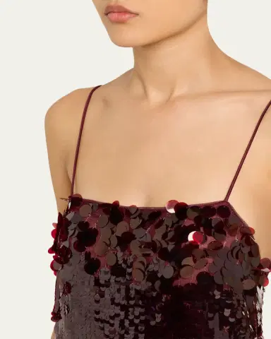 Retrofête Alana Sequined Midi Dress | Thumbnail 5 Retrofête Alana Sequined Midi Dress | Thumbnail 5