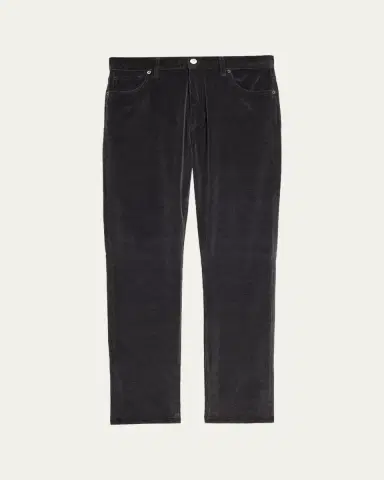ZEGNA Men's Cashco Corduroy Straight Fit Five-Pocket Pants | Thumbnail 5 ZEGNA Men's Cashco Corduroy Straight Fit Five-Pocket Pants | Thumbnail 5