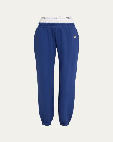 Hommegirls x Fruit Of The Loom Peekaboo Boxer Straight-Leg Ankle Sweatpants | Thumbnail 6 Hommegirls x Fruit Of The Loom Peekaboo Boxer Straight-Leg Ankle Sweatpants | Thumbnail 6