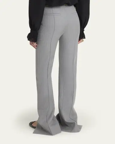 Chloé Split-Hem Wool Trousers | Thumbnail 3 Chloé Split-Hem Wool Trousers | Thumbnail 3