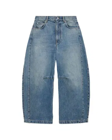 Loewe Mid-Rise Barrel-Leg Jeans | Thumbnail 1 Loewe Mid-Rise Barrel-Leg Jeans | Thumbnail 1
