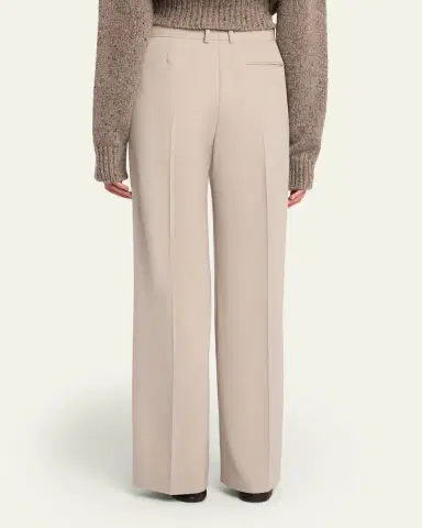The Row Virgil Double-Pleated Straight-Leg Pants | Thumbnail 7 The Row Virgil Double-Pleated Straight-Leg Pants | Thumbnail 7