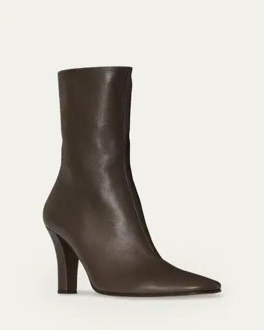 THE ROW 90mm Mona Leather Booties | Thumbnail 2 THE ROW 90mm Mona Leather Booties | Thumbnail 2
