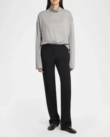 The Row Hiram Straight-Leg Wool Pants | Thumbnail 6 The Row Hiram Straight-Leg Wool Pants | Thumbnail 6