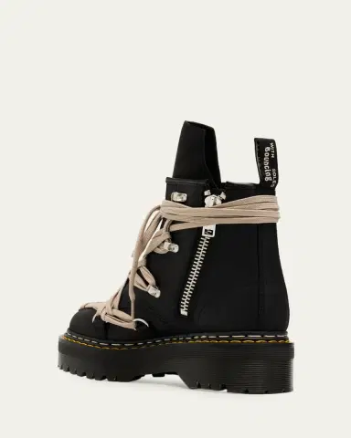 Rick Owens x Dr. Martens 1460 Quad Sole Mega Lace Leather Ankle Boots | Thumbnail 2 Rick Owens x Dr. Martens 1460 Quad Sole Mega Lace Leather Ankle Boots | Thumbnail 2
