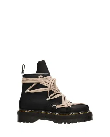 Rick Owens x Dr. Martens 1460 Quad Sole Mega Lace Leather Ankle Boots | Thumbnail 1 Rick Owens x Dr. Martens 1460 Quad Sole Mega Lace Leather Ankle Boots | Thumbnail 1