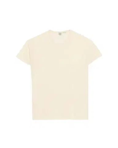 Toteme Short-Sleeved ilk and Cotton T-Shirt | Thumbnail 1 Toteme Short-Sleeved ilk and Cotton T-Shirt | Thumbnail 1