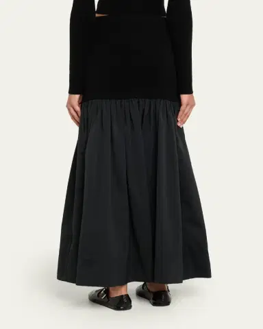 A.L.C. Cami Merino Combo Maxi Skirt | Thumbnail 3 A.L.C. Cami Merino Combo Maxi Skirt | Thumbnail 3