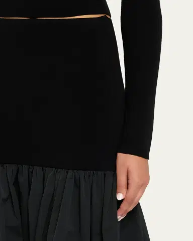 A.L.C. Cami Merino Combo Maxi Skirt | Thumbnail 5 A.L.C. Cami Merino Combo Maxi Skirt | Thumbnail 5