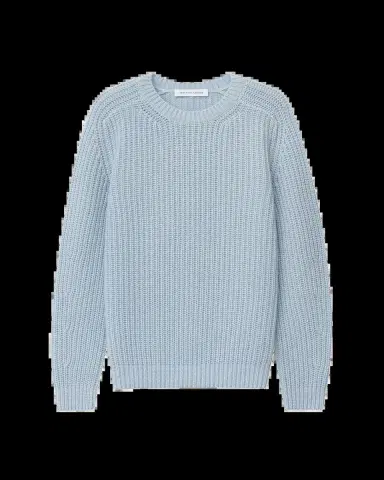 Iris Von Arnim Men's Stonewashed Cashmere Rib-Knit Crewneck Sweater | Thumbnail 2 Iris Von Arnim Men's Stonewashed Cashmere Rib-Knit Crewneck Sweater | Thumbnail 2