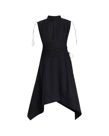 3.1 Phillip Lim Ruched Sleeveless Midi Dress | Thumbnail 1 3.1 Phillip Lim Ruched Sleeveless Midi Dress | Thumbnail 1