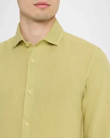 Frescobol Carioca Men's Antonio Linen Casual Button-Down Shirt | Thumbnail 9 Frescobol Carioca Men's Antonio Linen Casual Button-Down Shirt | Thumbnail 9