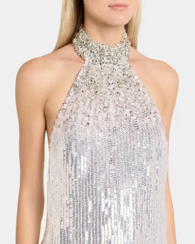 Retrofête Deeanna Embellished Mini Dress | Thumbnail 4 Retrofête Deeanna Embellished Mini Dress | Thumbnail 4