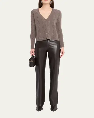 TSE Cashmere Cashmere Cable-Knit Cardigan | Thumbnail 2 TSE Cashmere Cashmere Cable-Knit Cardigan | Thumbnail 2
