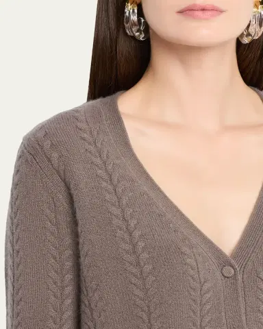 TSE Cashmere Cashmere Cable-Knit Cardigan | Thumbnail 5 TSE Cashmere Cashmere Cable-Knit Cardigan | Thumbnail 5