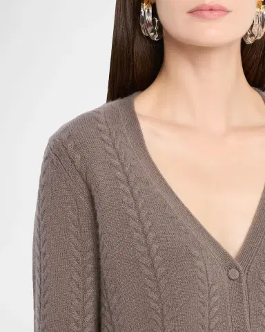TSE Cashmere Cashmere Cable-Knit Cardigan | Thumbnail 9 TSE Cashmere Cashmere Cable-Knit Cardigan | Thumbnail 9