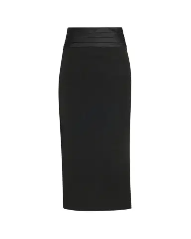 L'AGENCE Honesty Cummerbund Maxi Skirt | Thumbnail 1 L'AGENCE Honesty Cummerbund Maxi Skirt | Thumbnail 1