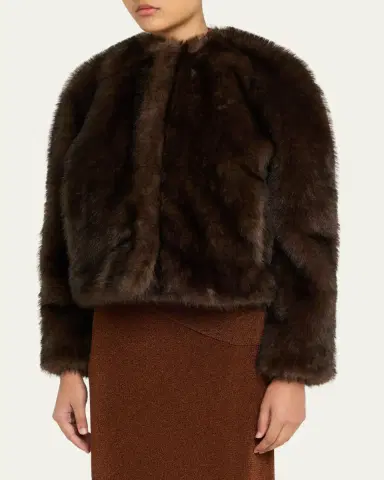 A.L.C. Gwen Faux Fur Jacket | Thumbnail 4 A.L.C. Gwen Faux Fur Jacket | Thumbnail 4