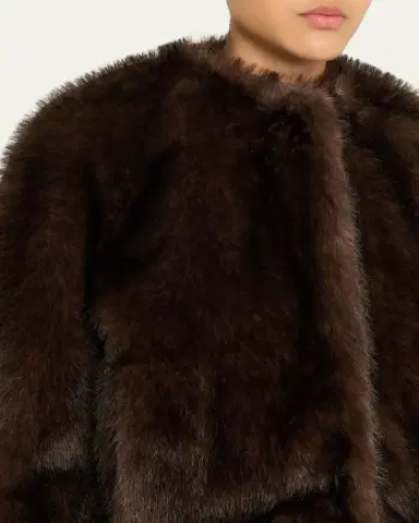 A.L.C. Gwen Faux Fur Jacket | Thumbnail 5 A.L.C. Gwen Faux Fur Jacket | Thumbnail 5