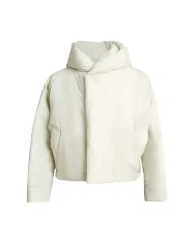 Homme Plissé Issey Miyake Men's Duvet Hooded Short Coat | Thumbnail 1 Homme Plissé Issey Miyake Men's Duvet Hooded Short Coat | Thumbnail 1