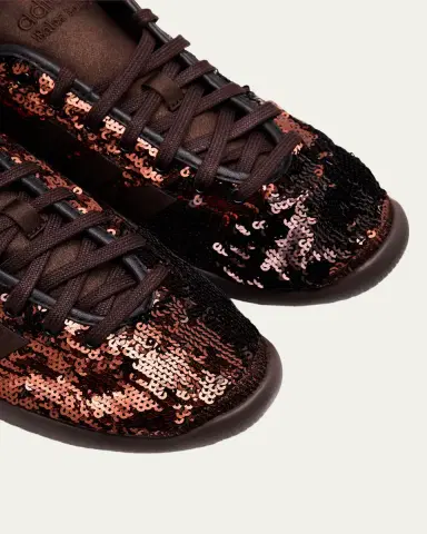 Y-3 x Wales Bonner Karintha Lo Sequin and Satin Sneakers | Thumbnail 5 Y-3 x Wales Bonner Karintha Lo Sequin and Satin Sneakers | Thumbnail 5