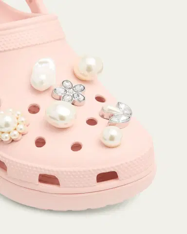 Simone Rocha x Crocs Embellished Classic Platform Clogs | Thumbnail 4 Simone Rocha x Crocs Embellished Classic Platform Clogs | Thumbnail 4