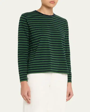 Kule The odern Striped Long-Sleeve T-Shirt | Thumbnail 4 Kule The odern Striped Long-Sleeve T-Shirt | Thumbnail 4