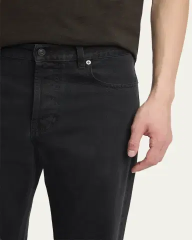 The Row Men's Rossen Straight-Leg Black Denim Jeans | Thumbnail 5 The Row Men's Rossen Straight-Leg Black Denim Jeans | Thumbnail 5