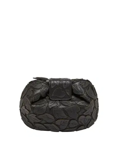 Gabriela Hearst Demi Leaf Applique Nappa Leather Clutch Bag | Thumbnail 1 Gabriela Hearst Demi Leaf Applique Nappa Leather Clutch Bag | Thumbnail 1