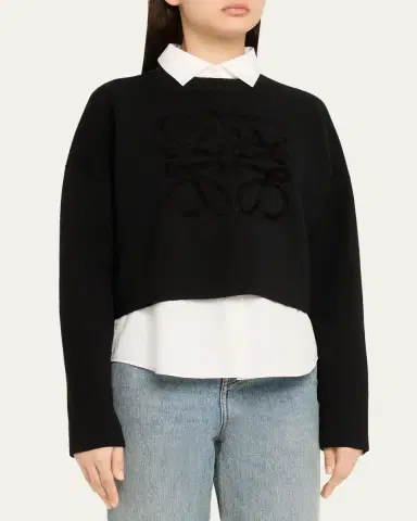 Loewe Anagram Wool-Blend Sweater | Thumbnail 4 Loewe Anagram Wool-Blend Sweater | Thumbnail 4