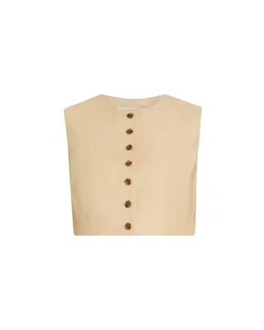 Heirlome Danielle Silk Tussah Crop Top | Thumbnail 1 Heirlome Danielle Silk Tussah Crop Top | Thumbnail 1