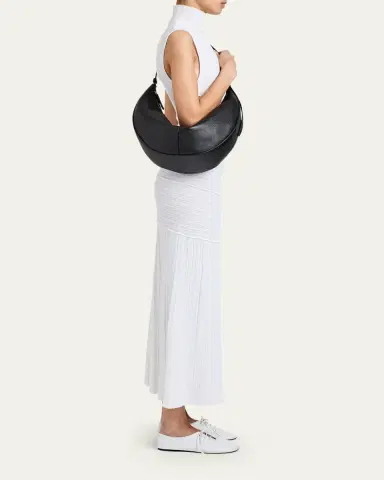 Proenza Schouler White Label Slide Crescent Pebble Leather Hobo Bag | Thumbnail 2 Proenza Schouler White Label Slide Crescent Pebble Leather Hobo Bag | Thumbnail 2