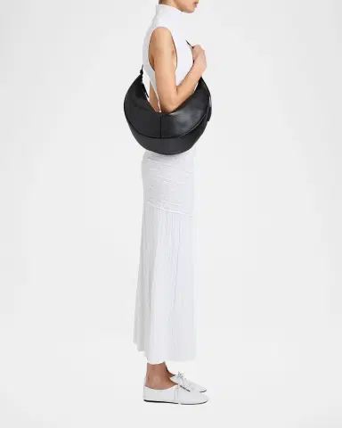 Proenza Schouler White Label Slide Crescent Pebble Leather Hobo Bag | Thumbnail 5 Proenza Schouler White Label Slide Crescent Pebble Leather Hobo Bag | Thumbnail 5