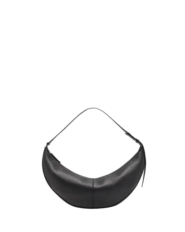Slide Crescent Pebble Leather Hobo Bag Slide Crescent Pebble Leather Hobo Bag