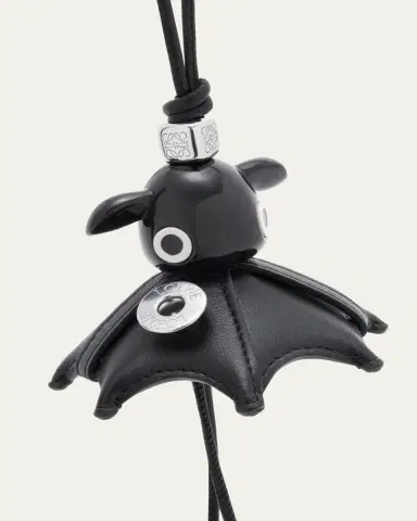 Loewe Men's Biker Puzz Leather Keychain Purse Charm | Thumbnail 2 Loewe Men's Biker Puzz Leather Keychain Purse Charm | Thumbnail 2