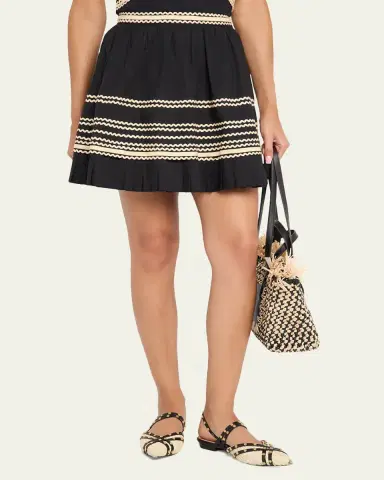 Ulla Johnson Adaleigh A-Line Mini Skirt | Thumbnail 4 Ulla Johnson Adaleigh A-Line Mini Skirt | Thumbnail 4