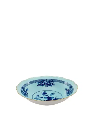 GINORI 1735 Oriente Italiano Iris Deep Round Serving Bowl | Thumbnail 1 GINORI 1735 Oriente Italiano Iris Deep Round Serving Bowl | Thumbnail 1