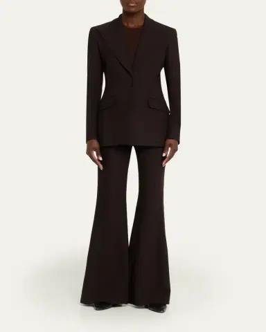 Gabriela Hearst Rhein Herringbone Flare Pants | Thumbnail 2 Gabriela Hearst Rhein Herringbone Flare Pants | Thumbnail 2