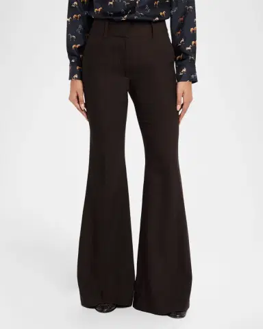 Gabriela Hearst Rhein Herringbone Flare Pants | Thumbnail 12 Gabriela Hearst Rhein Herringbone Flare Pants | Thumbnail 12
