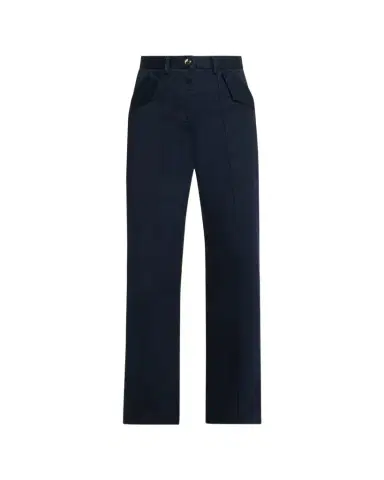 RÙADH The Odette Pintuck Straight-Leg Sateen Pants | Thumbnail 1 RÙADH The Odette Pintuck Straight-Leg Sateen Pants | Thumbnail 1